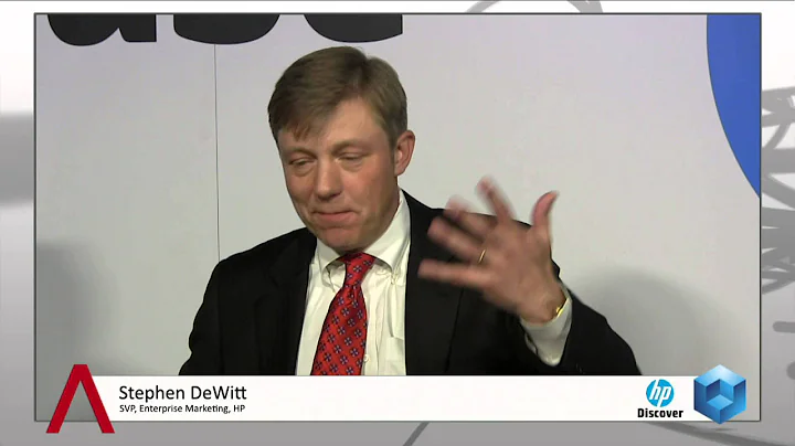 Stephen DeWitt - HP Discover 2013 - theCUBE - #HPD...