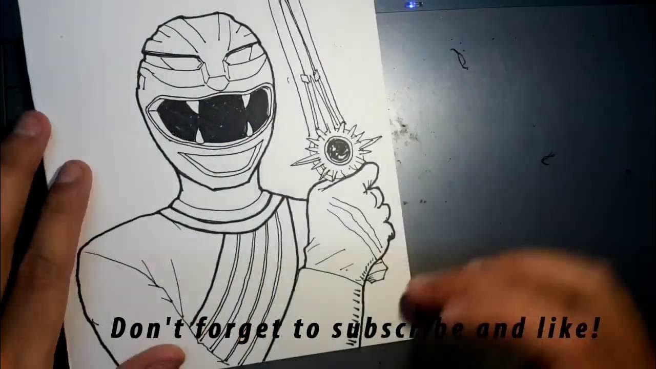 Hướng Dẫn Vẽ Siêu Nhân Gao Đỏ 2 - Drawing Gao Ranger - Youtube