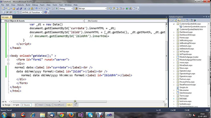 Set Date Format in JavaScript dd/mm/yyyy hh:mm:ss Example