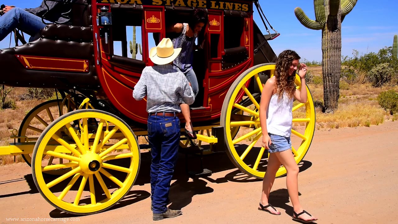 Stagecoach Ride Arizona YouTube