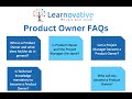 Product Owner FAQs