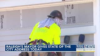 Raleigh mayor to deliver state of the city address