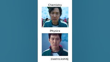 Physics vs Chemistry | Which one is tough for you? #shorts #sciencememes