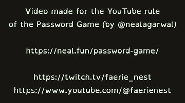 The Password Game | Timer of exactly 16mn16s