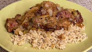 How To Make Southern Style Fried Cabbage with Brown Rice