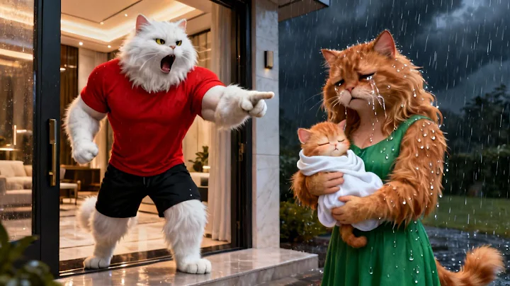 💔Mama Cat Saves Her Blind Kitten | An Emotional Rescue You Won't Forget