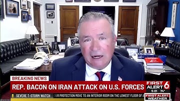 Nebraska Rep. Don Bacon comments on conflict in Iran