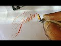 Calligraphy for beginners|how to write copperplate