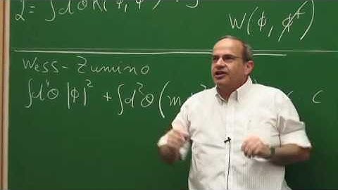 Nathan Sieberg - Aspects of Supersymmetry - Lecture 1