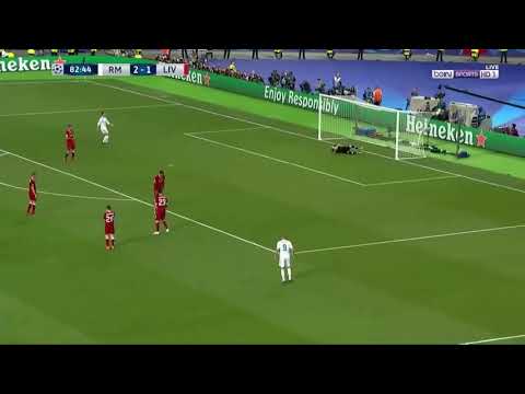 هدف غاريث بيل الثالث على ليفربول نهائي الابطال   وخطأ كارثي من الحارس تعليق عصام الشوالي