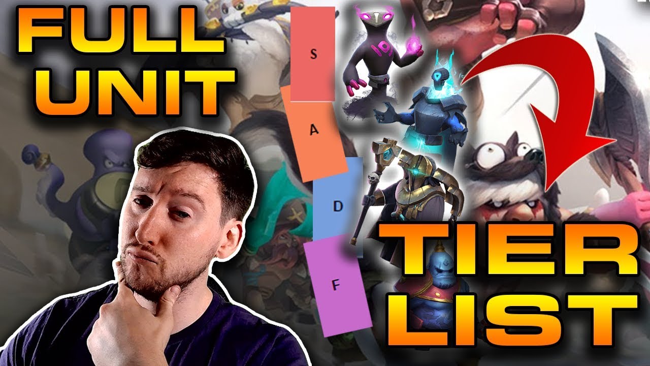 Full Unit Tier List Auto Chess Mobile Tier List For Chess Pieces