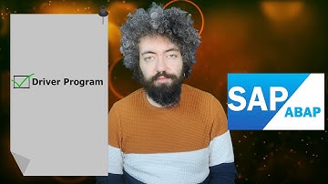 SAP ABAP Eğitimi 76 - Smartforms Driver Program