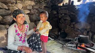 living very hard life in nepal || Most Peaceful and Relaxation Mountain Village Lifestyle