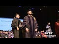 Doctoral Hooding Ceremony - 2018 Commencement - Conferral of Degrees