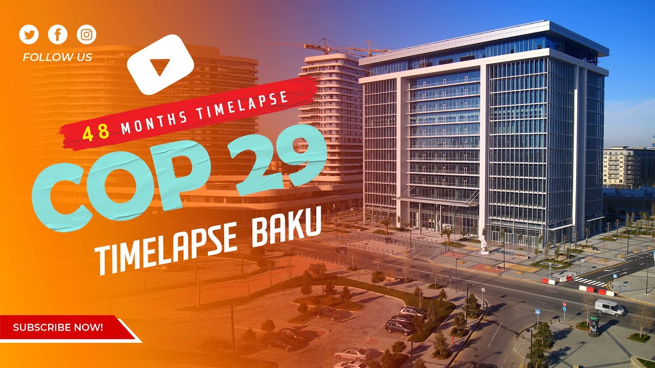 White City Baku / Time-lapse 4K