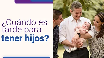 ¿Cuándo es demasiado tarde para tener un bebé para un hombre?