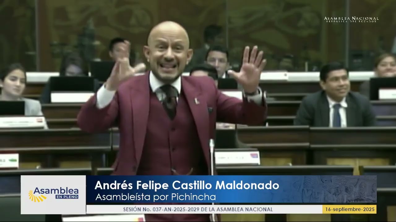 Asambleísta Andrés Castillo - Sesión 037