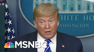 Trump Facing 'Historic Political Defeat' Amidst Virus, Says Bush Aide | MSNBC