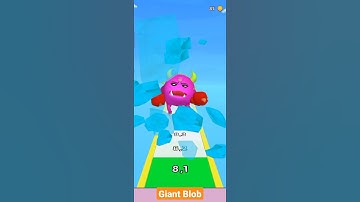 GIANT BLOB  LV 1 GAMEPLAY (ANDROID, IOS)#shorts #giantblob #gamewalkthrough