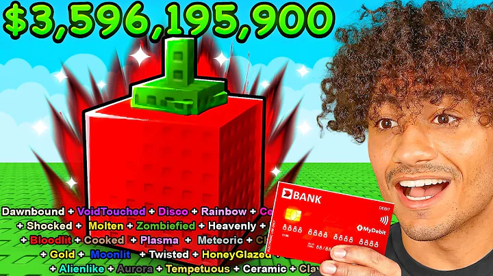 Spending $9,482,735 For The GRAND TOMATO In Grow A Garden..