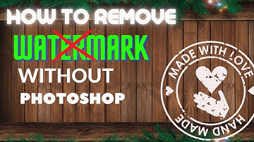 How To REMOVE Watermarks On Photos WITHOUT Photoshop In 1 Mins - Perfect For Shopify Dropshipping
