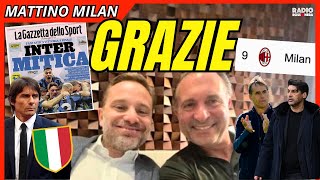 GRAZIE FURLANI E CARDINALE: MILAN NONO, INTER IN FINALE E NAPOLI DI CONTE... | Mattino Milan