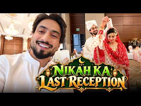 Madina Mein Meri Nikah Ka Reception | Family, Food & Cake Cutting | @MrFaisu