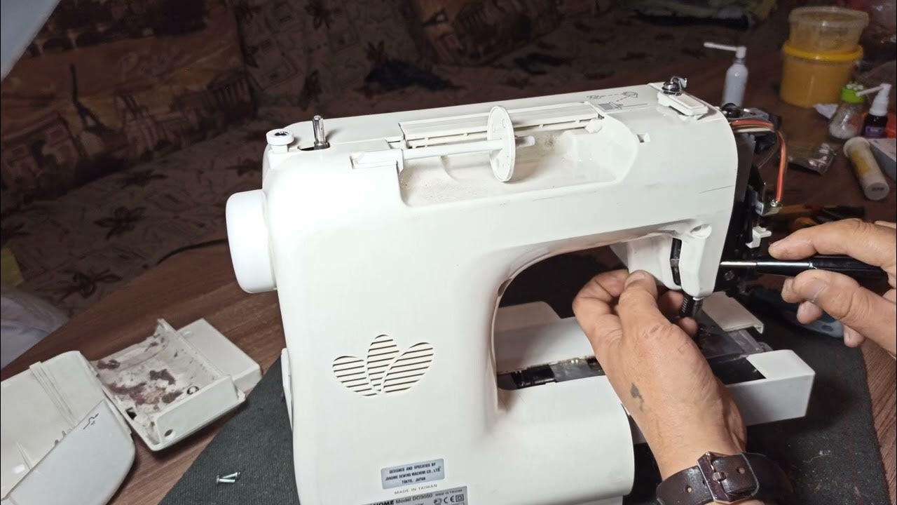 Janome DC 3050 ремонт швейной машины YouTube