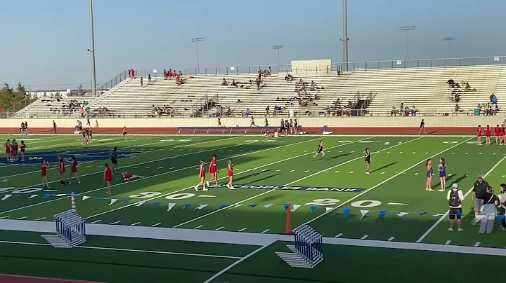 April 11, 2022.  400 meter dash.  Ella Weston runn...