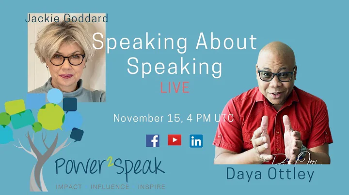Speaking About Speaking with Jackie Goddard and Da...