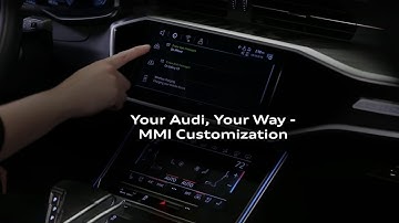 Audi Tech Tutorial | Personalizing your MMI Display