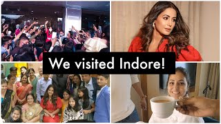 Inaugurated Allen Solly store in Madhya Pradesh | A Day in My life | Hina Khan