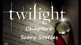 Twilight, Chapter 6 Audio Book. Relaxing ASMR Thunder, Rain and Fire Sounds (British Female Voice)