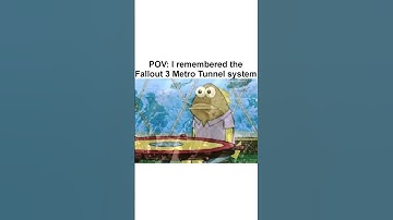 Fallout 3 Metro Flashback MEME
