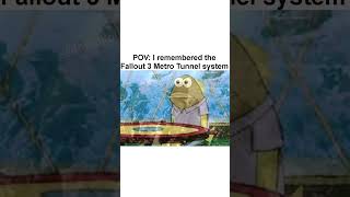 Fallout 3 Metro Flashback MEME