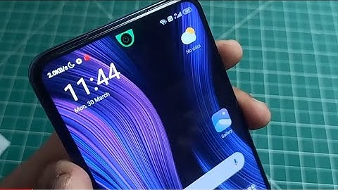 Redmi Note 9 Pro Enable Border Animation, Enable Notch Battery Indicetation