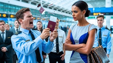 TSA-agent scheurt paspoort van zwarte CEO – 3 minuten later is hij alles kwijt!