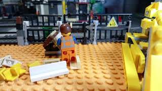 lego Emmet speed build fruit counter from videogame