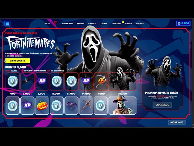 FREE V-BUCKS for FORTNITEMARES 2023 