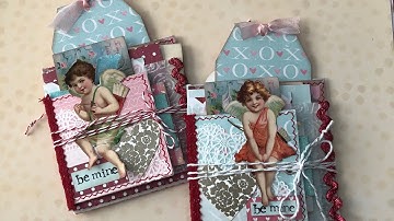 Loaded Mini Album Tutorial - Part 2 - Vintage Valentine Edition ~