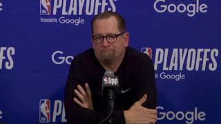 Sixers Nick Nurse | Not The Way Wanted it To End & Knicks Better Team Today | Postgame 