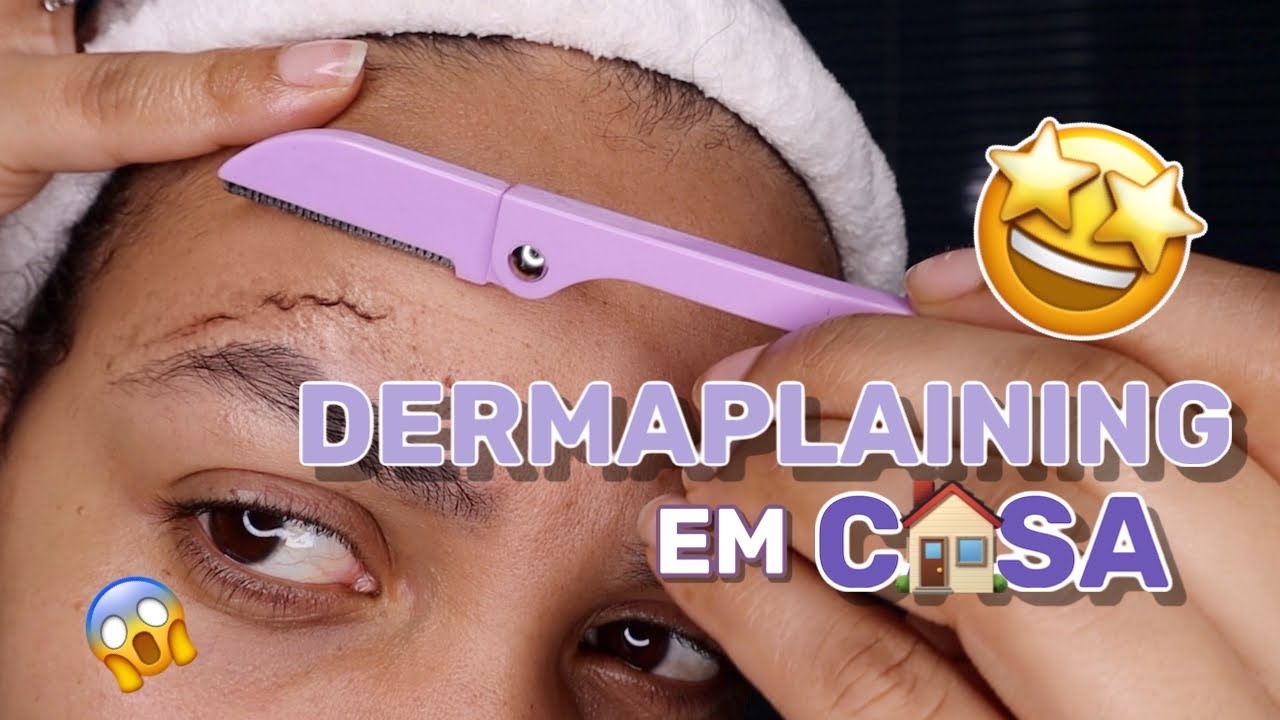 Como depilar o ROSTO em CASA | Fácil - YouTube