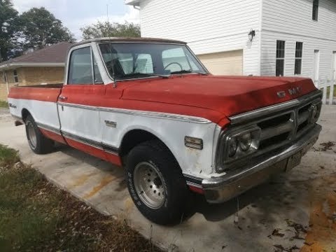 motor trend floor mats 1972 GMC Sierra Grande Left 9 Years W/O Intake Manifold Will It Run? Part 3