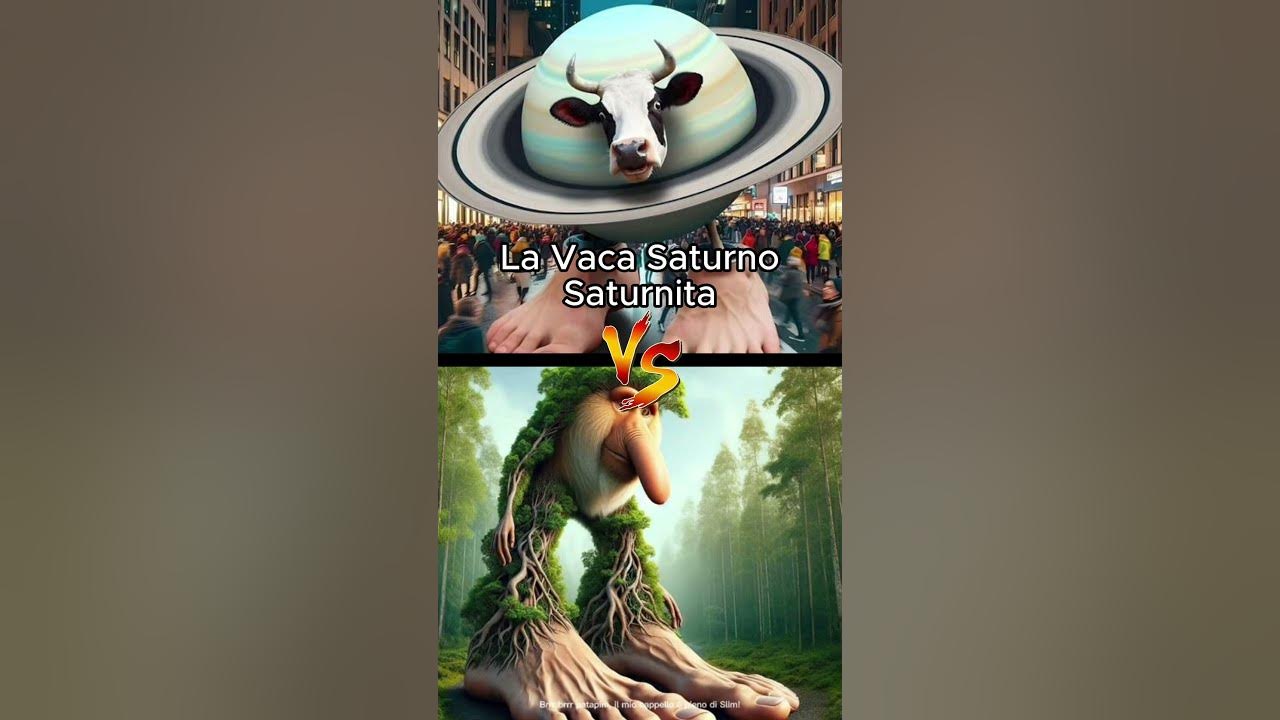 La Vaca Saturno Saturnita 🐮 VS Brr Brr Patapim 🌳