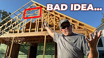This Attic Window Just Halted Our Build... Here's Why - Dream house Ep 28