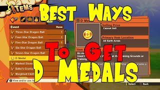 Dragon Ball Z Kakarot - How to Get D Medals