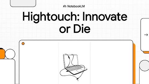 Hightouch  Innovate or Die