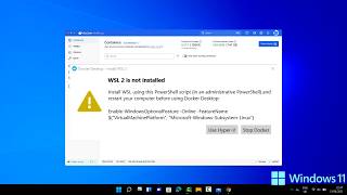How to Fix WSL2 is not Installed Error | Docker WSL2 Installation | Docker WSL2 (2026)