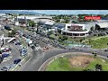 Vue du ciel sur le départ fictif ce matin à Moudong, juste devant France-Antilles ! 🚁🚴‍♂️