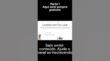 Python | Lambda com For Loop  aula 1 #python #programação #programacao #dev #software